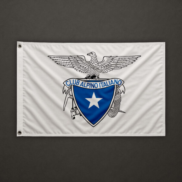 Italian Alpine Club Flag