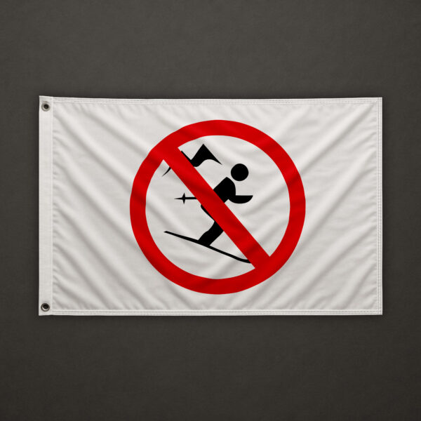 Non-ski Flag