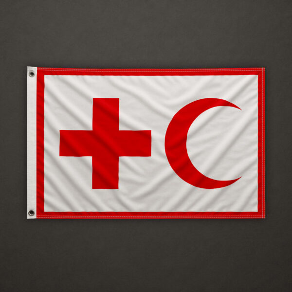 IFRC International Federation of Red Cross Societies Flag