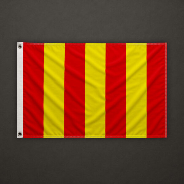 Red and Yellow Stripes Flag