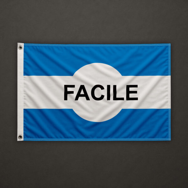 Easy ski run Flag