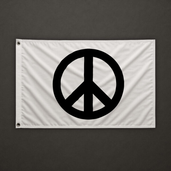 Peace Symbol Flag