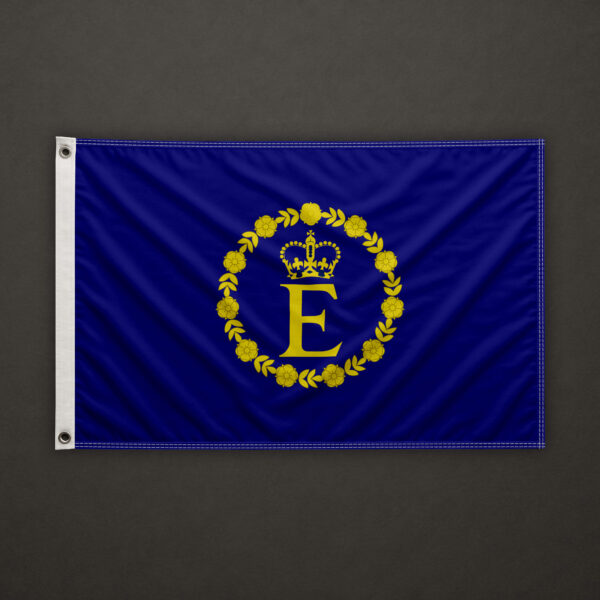 Banner Queen Elizabeth II Flag