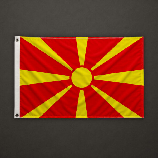 Republic of Macedonia Flag