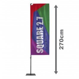 Square 2.7 Flying Banner