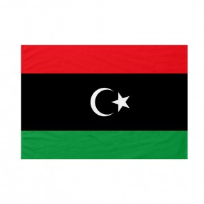 Bandiera da bastone Libia 30x45cm