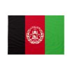Bandiera da bastone Afghanistan 30x45cm