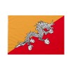 Bandiera da bastone Bhutan 70x105cm