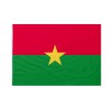 Bandiera da bastone Burkina Faso 20x30cm