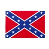 Bandiera da bastone Confederata Sudista Americana 30x45cm
