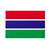 Bandiera da bastone Gambia 20x30cm
