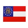 Bandiera da bastone Georgia (USA) 30x45cm