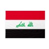 Bandiera da bastone Iraq 20x30cm