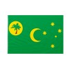 Bandiera da bastone Isole Cocos e Keeling 20x30cm