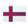 Bandiera da bastone Isole Fær Øer 20x30cm