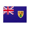 Bandiera da bastone Isole Turks e Caicos 20x30cm