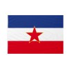 Bandiera da bastone Jugoslavia 70x105cm