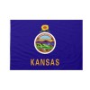 Bandiera da bastone Kansas 20x30cm