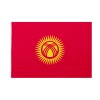 Bandiera da bastone Kirghizistan 20x30cm