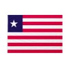 Bandiera da bastone Liberia 20x30cm