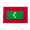 Bandiera da bastone Maldive 20x30cm