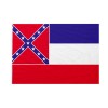 Bandiera da bastone Mississippi 20x30cm
