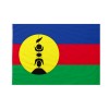 Bandiera da bastone Nuova Caledonia 20x30cm
