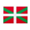 Bandiera da bastone Paesi Baschi 20x30cm
