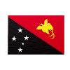 Bandiera da bastone Papua Nuova Guinea 20x30cm