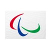 Bandiera da bastone Paralimpiadi 20x30cm