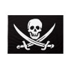 Bandiera da bastone Pirati dei Caraibi Jolly Roger 20x30cm