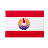 Bandiera da bastone Polinesia Francese 20x30cm