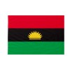 Bandiera da bastone Repubblica del Biafra 20x30cm