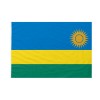 Bandiera da bastone Ruanda 20x30cm