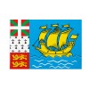 Bandiera da bastone Saint-Pierre e Miquelon 50x75cm