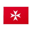Bandiera da bastone Sovrano Militare Ordine di Malta 20x30cm