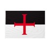 Bandiera da bastone Templare 20x30cm