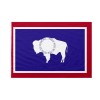 Bandiera da bastone Wyoming 20x30cm
