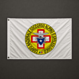 CNSAS - National Alpine and Cave Rescue Corps Flag