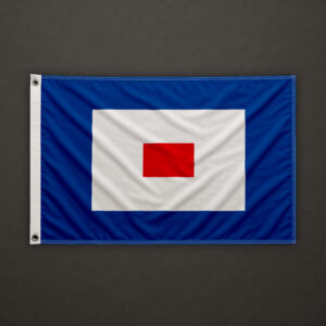 International Code Nautical - WHISKEY Flag
