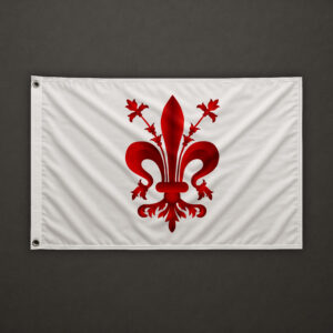 City of Florence - banner with lily Flag