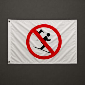 Non-ski Flag