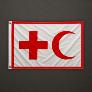 IFRC International Federation of Red Cross Societies Flag