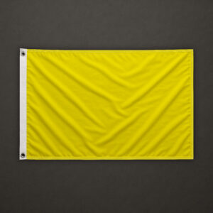 Yellow Plain Flag