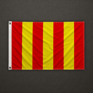 Red and Yellow Stripes Flag