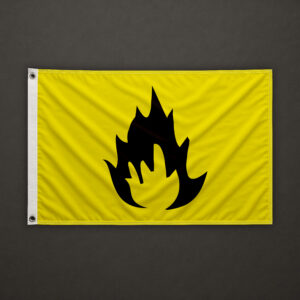 danger Flammable Flag