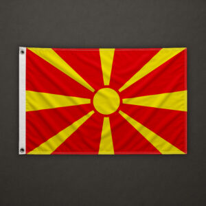 Republic of Macedonia Flag