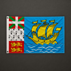 Saint- Pierre and Miquelon Flag